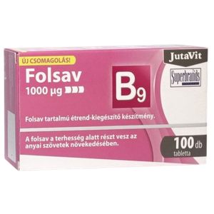 JutaVit Folsav 1000 mcg tabletta (100x) termék kép