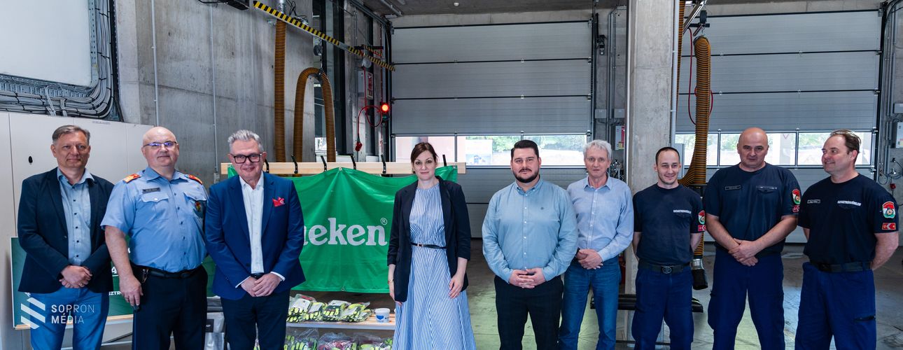 Új védőfelszerelésekkel gazdagodott a Soproni Katasztrófavédelmi Kirendeltség