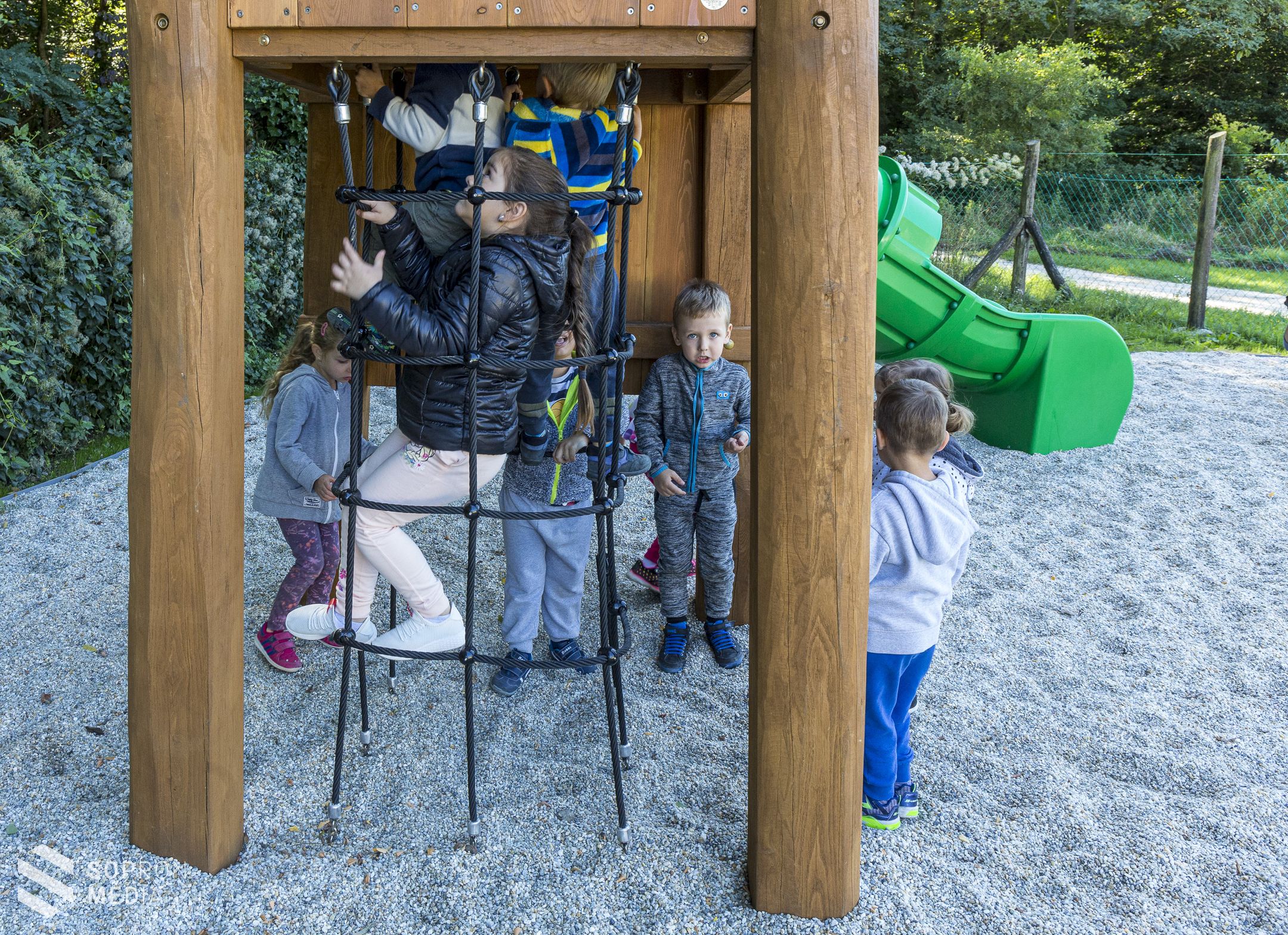 Bányászati témájú játszótér épült Brennbergbányán