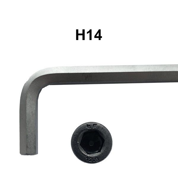 BKNY CSAVAR 12.9 FEKETE TÖVIGMENETES M 16X55