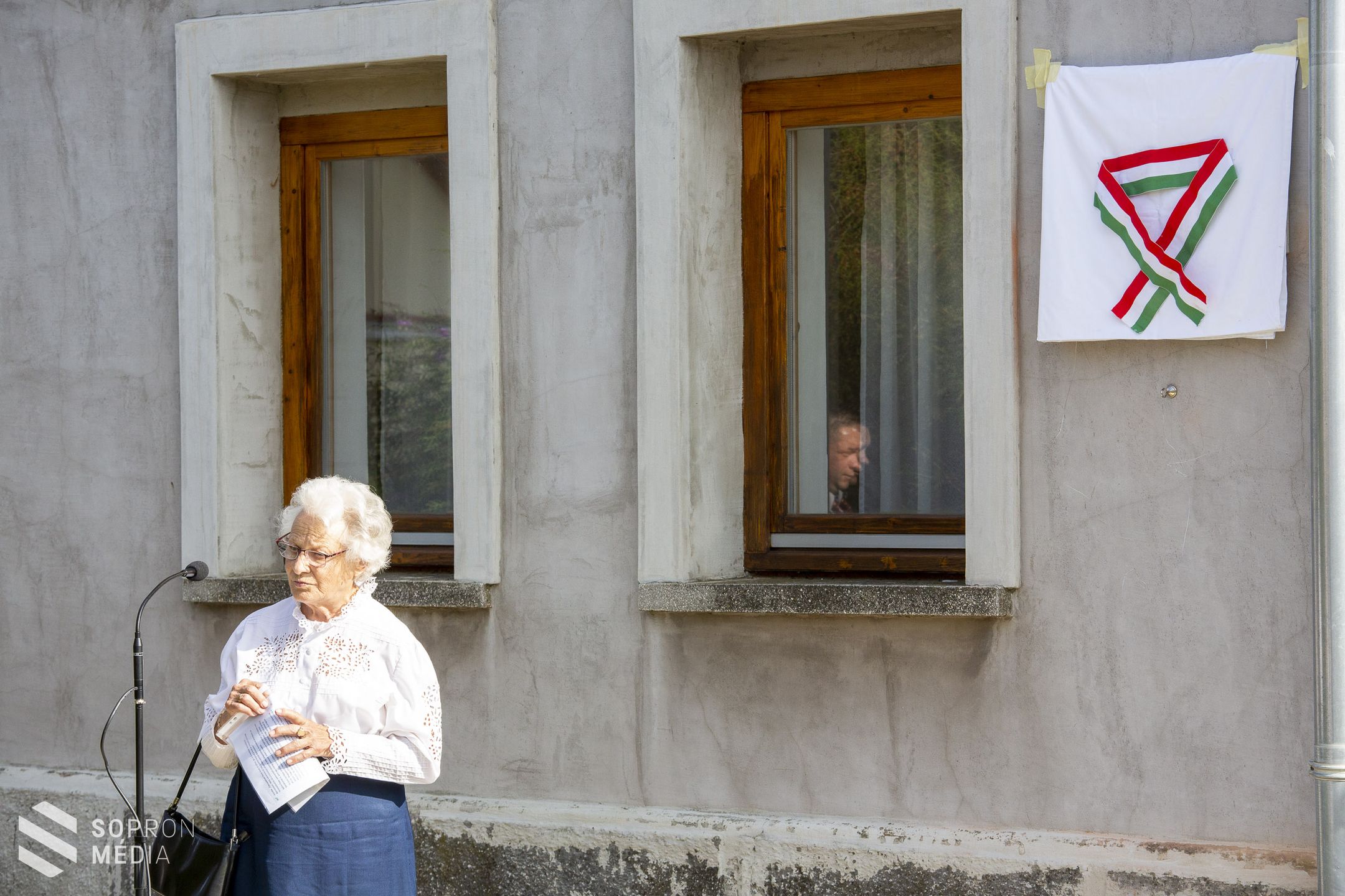 Czupy Bálint nemzetgyűlési képviselő tiszteletére emléktáblát helyeztek el Völcsejen