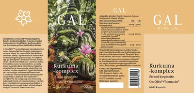 GAL Kurkuma komplex kapszula (60x)