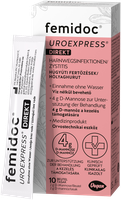 Uroexpress Femidoc Direkt D-mannóz por (10x)