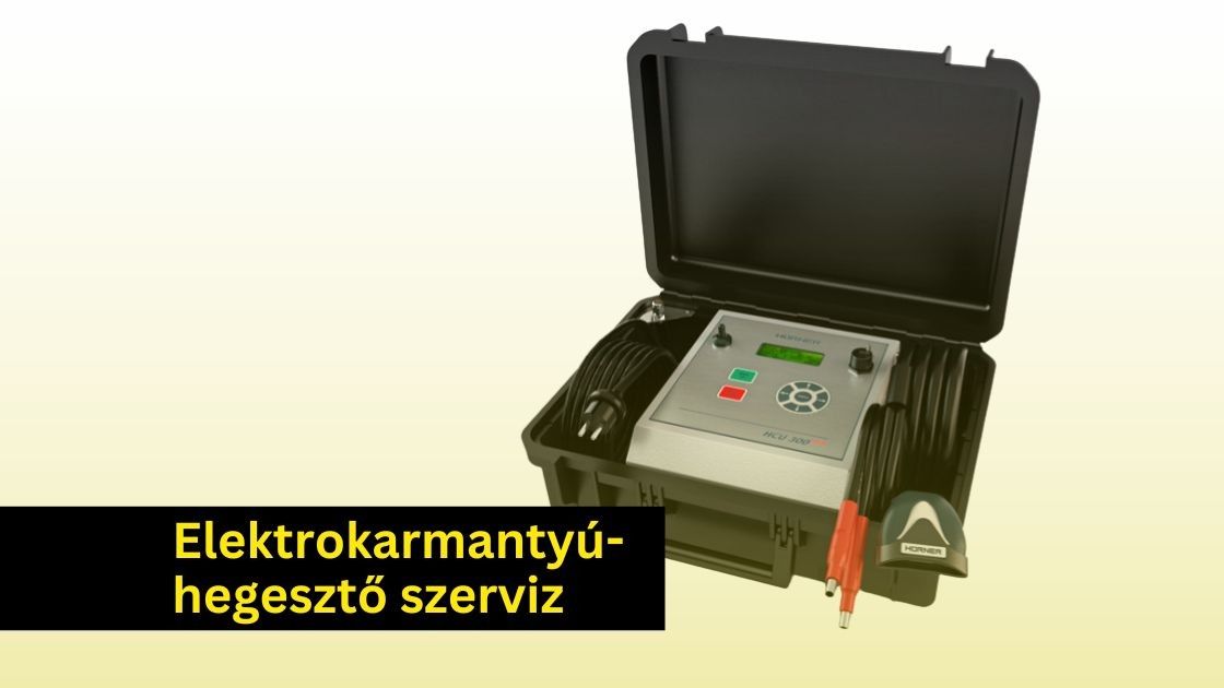 Elektrokarmantyú-hegesztő gépek karbantartása és szervizelése