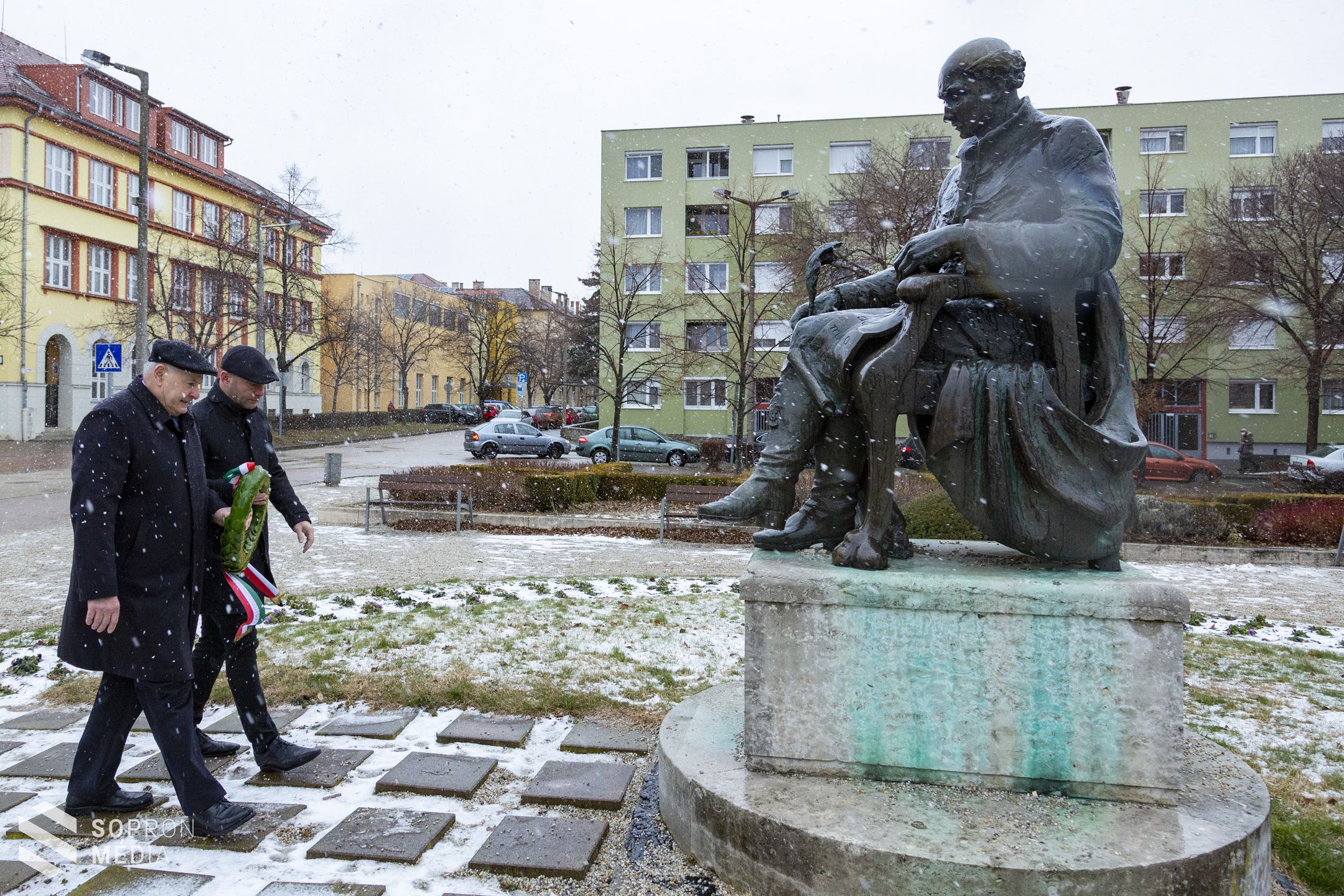 Csendes főhajtás a magyar kultúra napján Sopronban