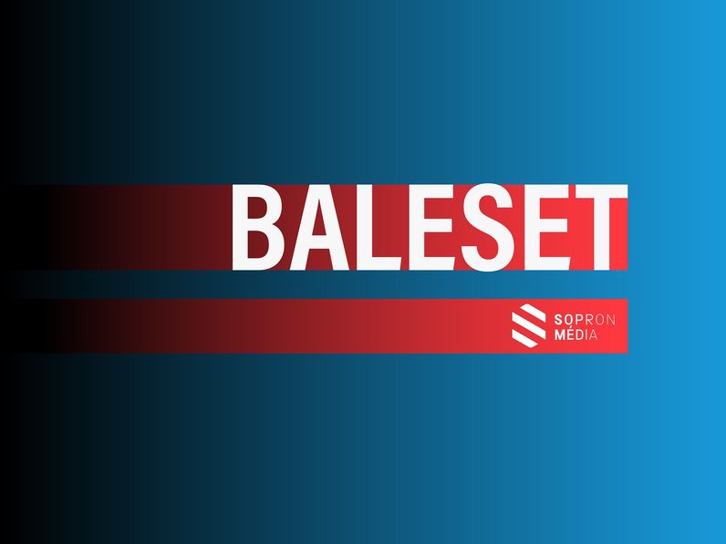 Öt emberrel borult az oldalára egy autó Sopron és Harka között