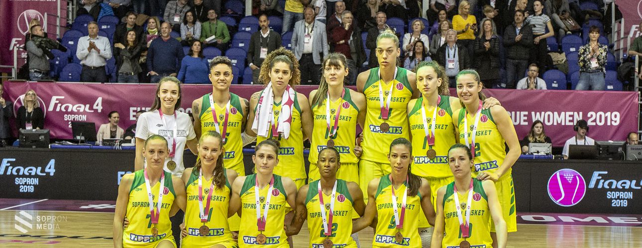 A Sopron Basket Európa 4. legjobb csapata