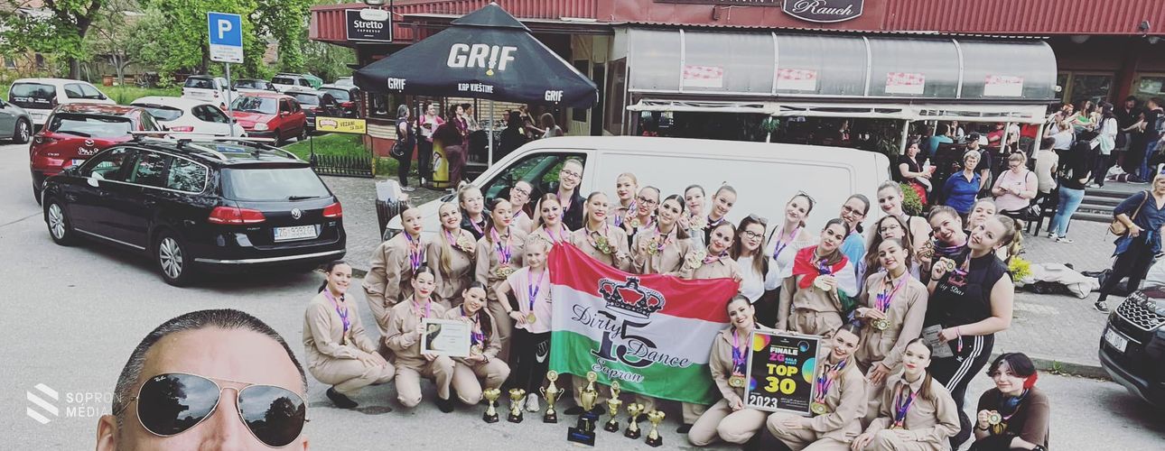 Újabb nemzetközi versenyen remekelt a Dirty Dance Sopron