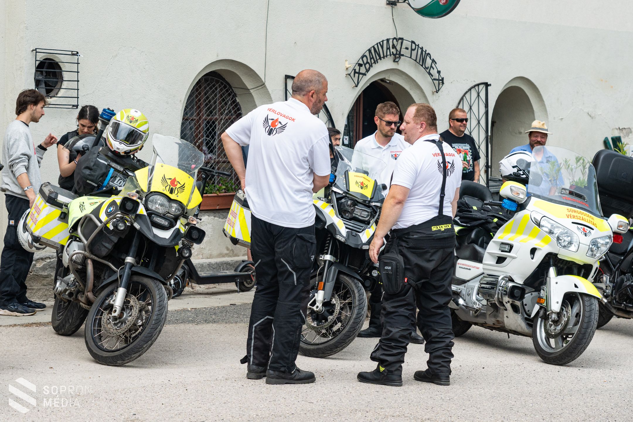 Idén is megrendezték a motoros istentisztelet Ágfalván
