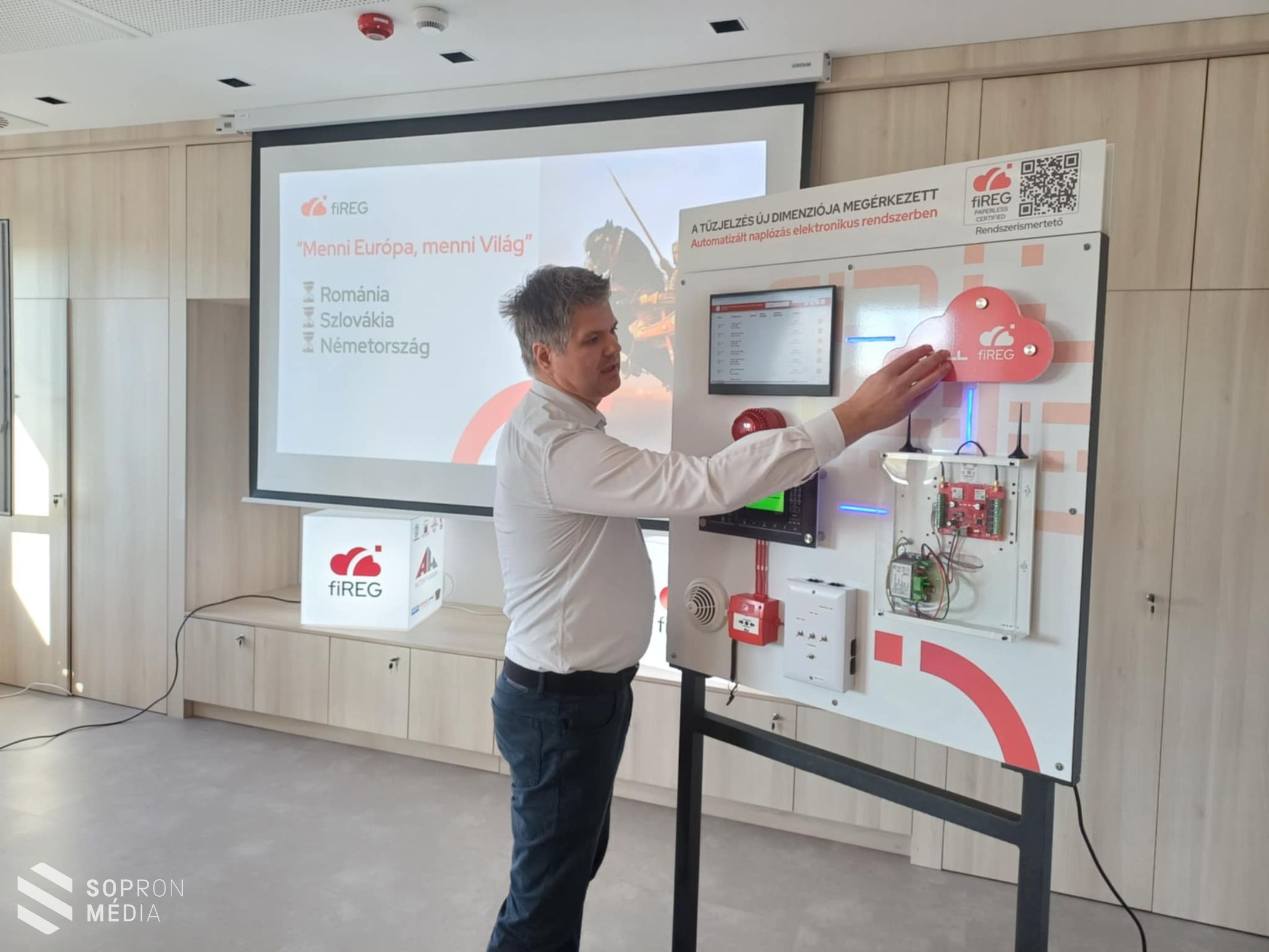 Egyedülálló kezdeményezés a tűzvédelemben