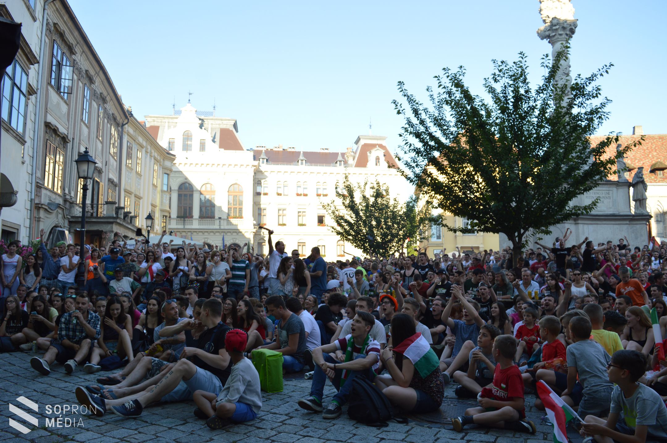 Így szurkolt és ünnepelt Sopron! (képgaléria+videó)
