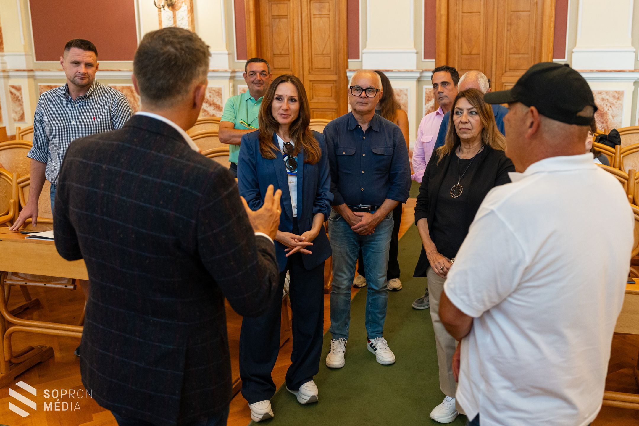 Szicíliai delegációt köszöntött a városvezetés