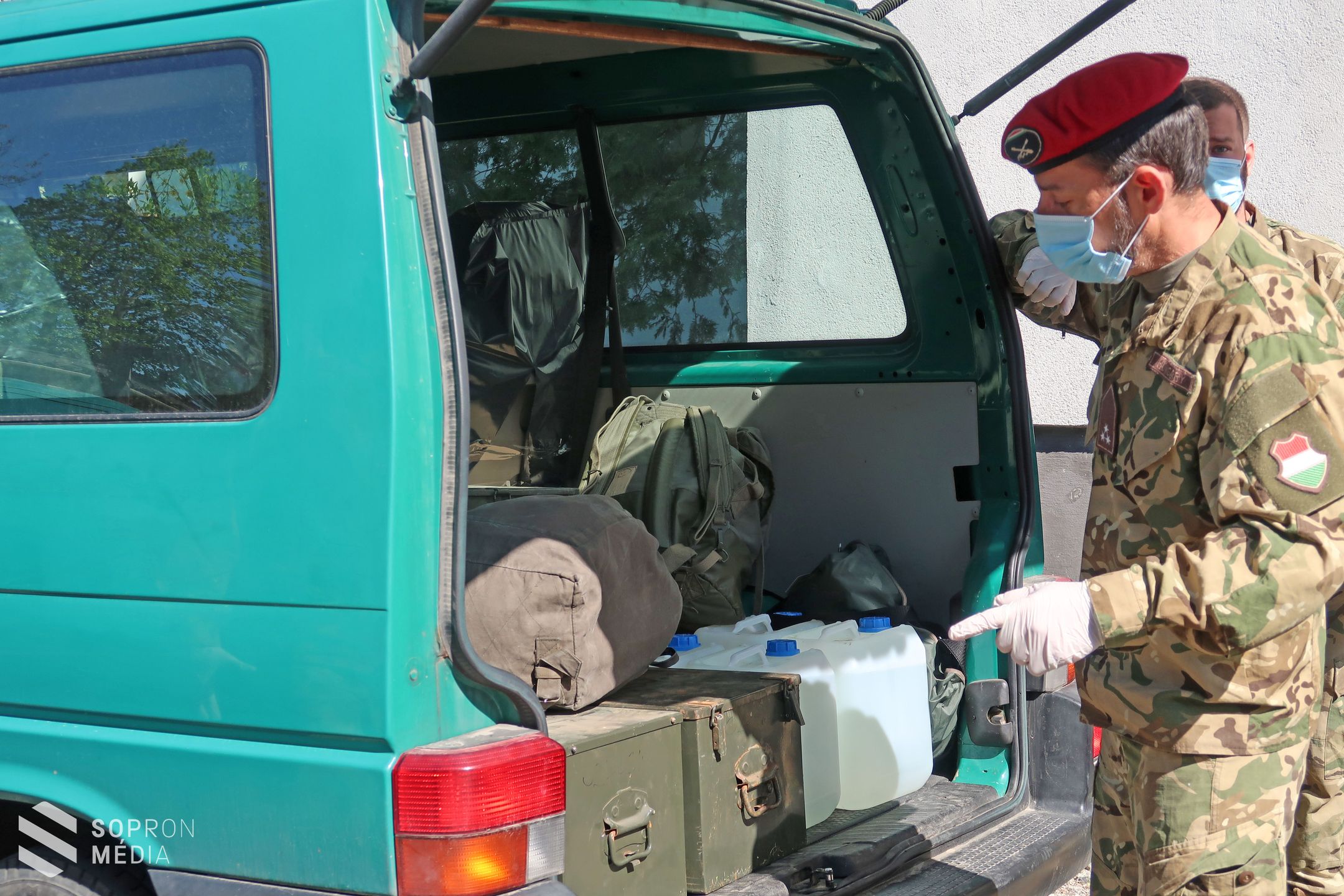 Megkezdték a Soproni Szociális Intézmény fertőtlenítését - GALÉRIÁVAL!