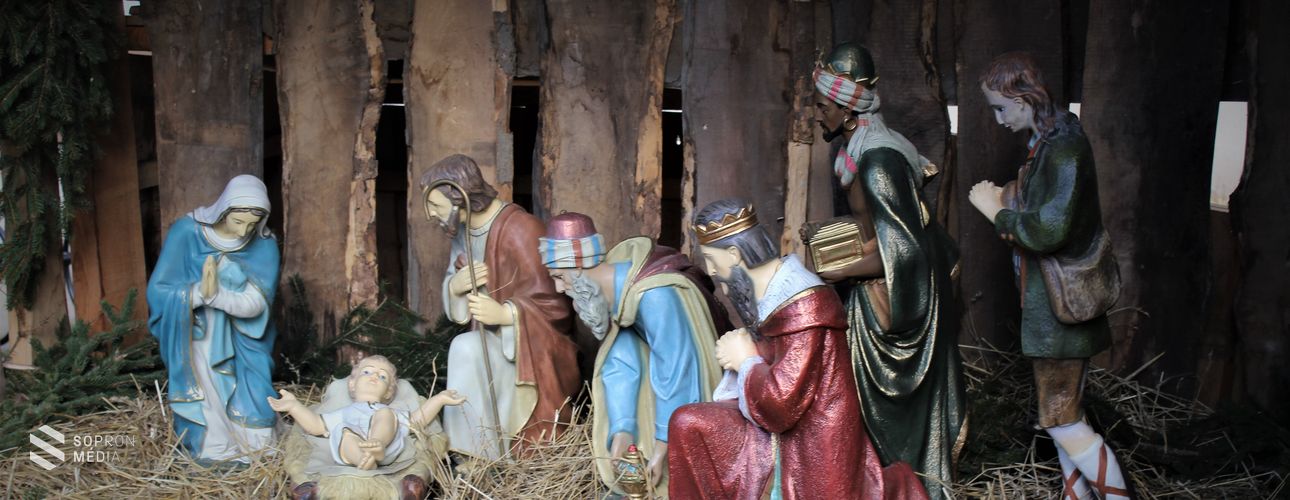 Karácsonyi est a brennbergi templomban