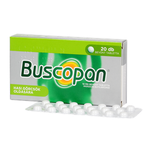 Buscopan 10 mg bevont tabletta (20x) termék kép