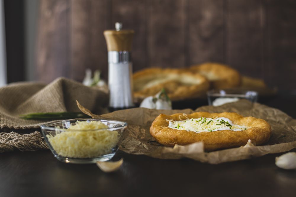 Igazi piaci lángos