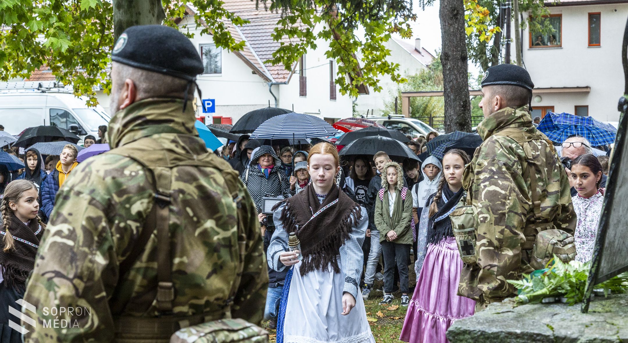 Az aradi vértanúk emléke előtt tisztelgett Sopron