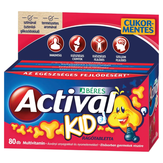 Actival Kid rágótabletta (60x+20x)