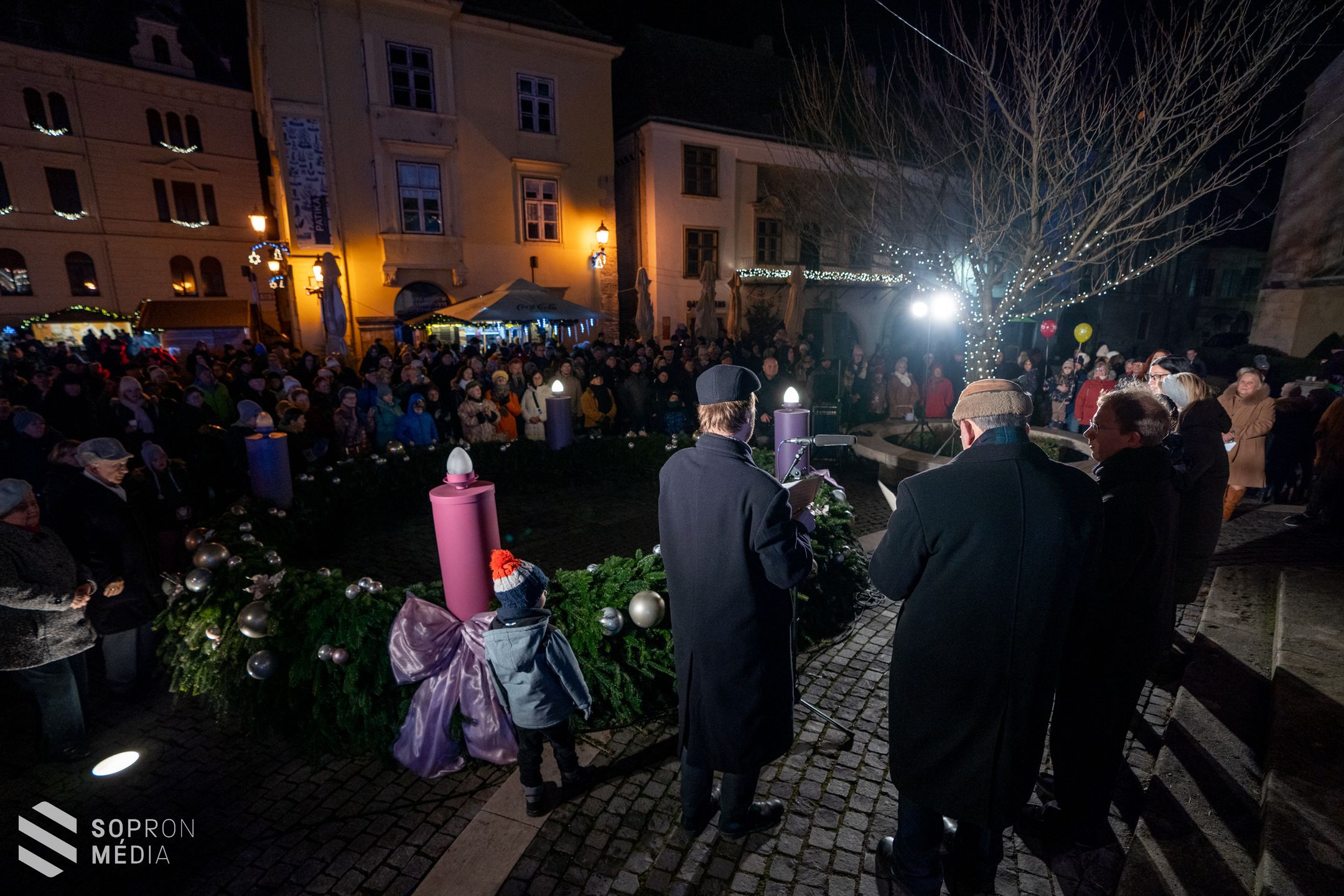Az öröm lángja is fellobbant Sopronban