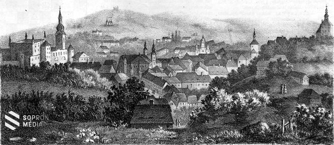 A bányaváros 1863-ban