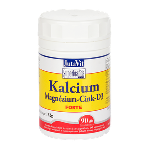 JutaVit Calcium+Magnézium+Cink tabletta forte (90x) termék kép