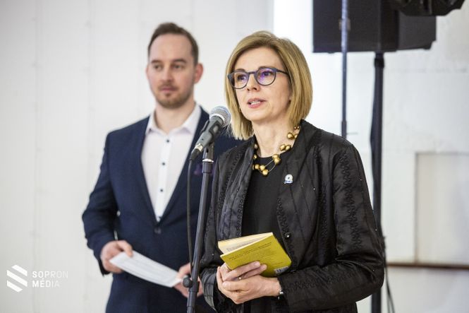 Suri Vera, a Rotary Club Sopron Pannonia soros elnöke