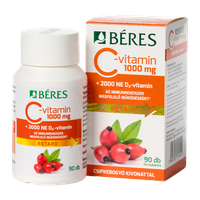 Béres C-vitamin1000mg Csipkeb.D3 2000NE ret.tabl. (90x)
