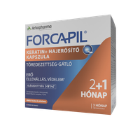 Forcapil Keratin+ hajerősítő kapszula (120x+60x)