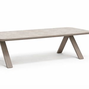 Aura Esstisch Aluminiumgestell, taupe 222.590 Ft