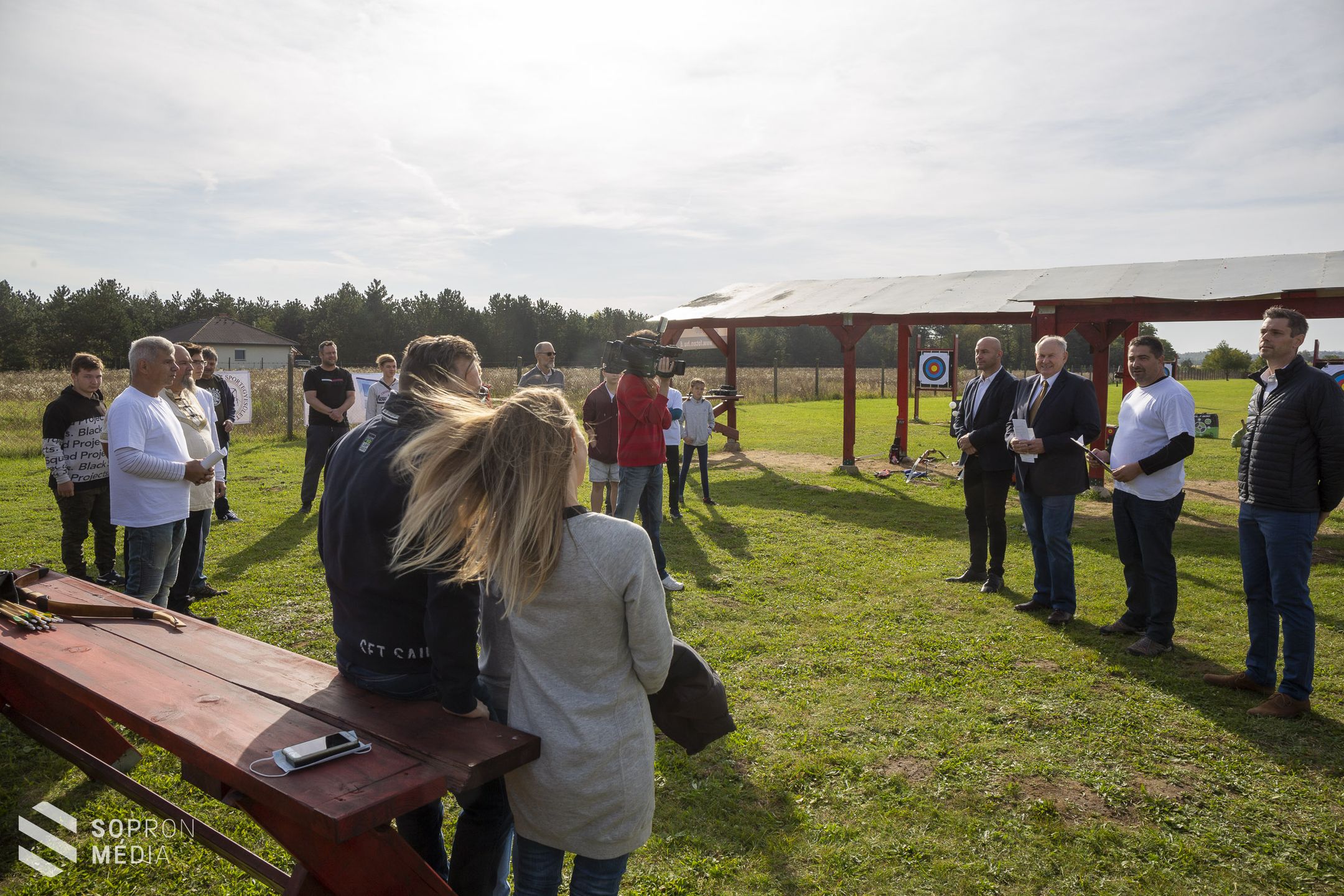 Íjászpályával gazdagodott az Alpokalja Sportegyesület