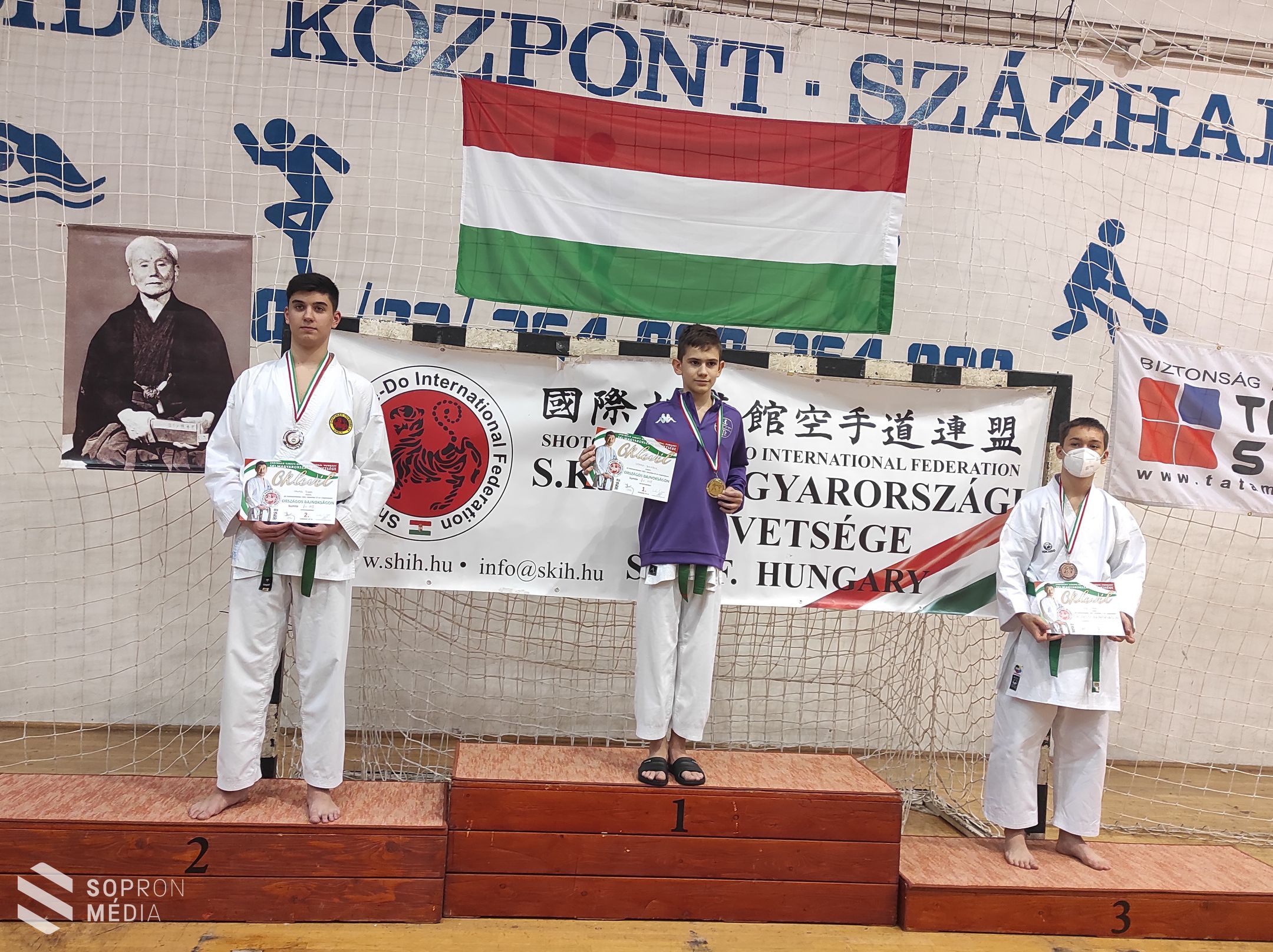Soproni karate sikerek Százhalombattán 