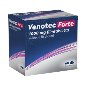 Venotec forte 1000 mg filmtabletta (60x buborékcsomagolásban) termék kép
