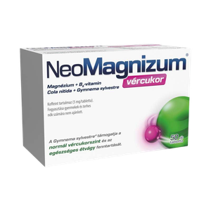 NeoMagnizum Vércukor tabletta (50x) termék kép