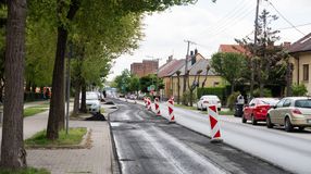 Nagy erőkkel kezdték meg a Csengery utca felújítását