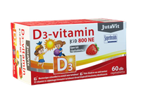 Jutavit KID D3 800NE rágótabletta eper (60x)