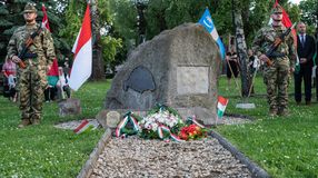 Nemzeti Összetartozás Napja ünnepség a soproni Barátság parkban