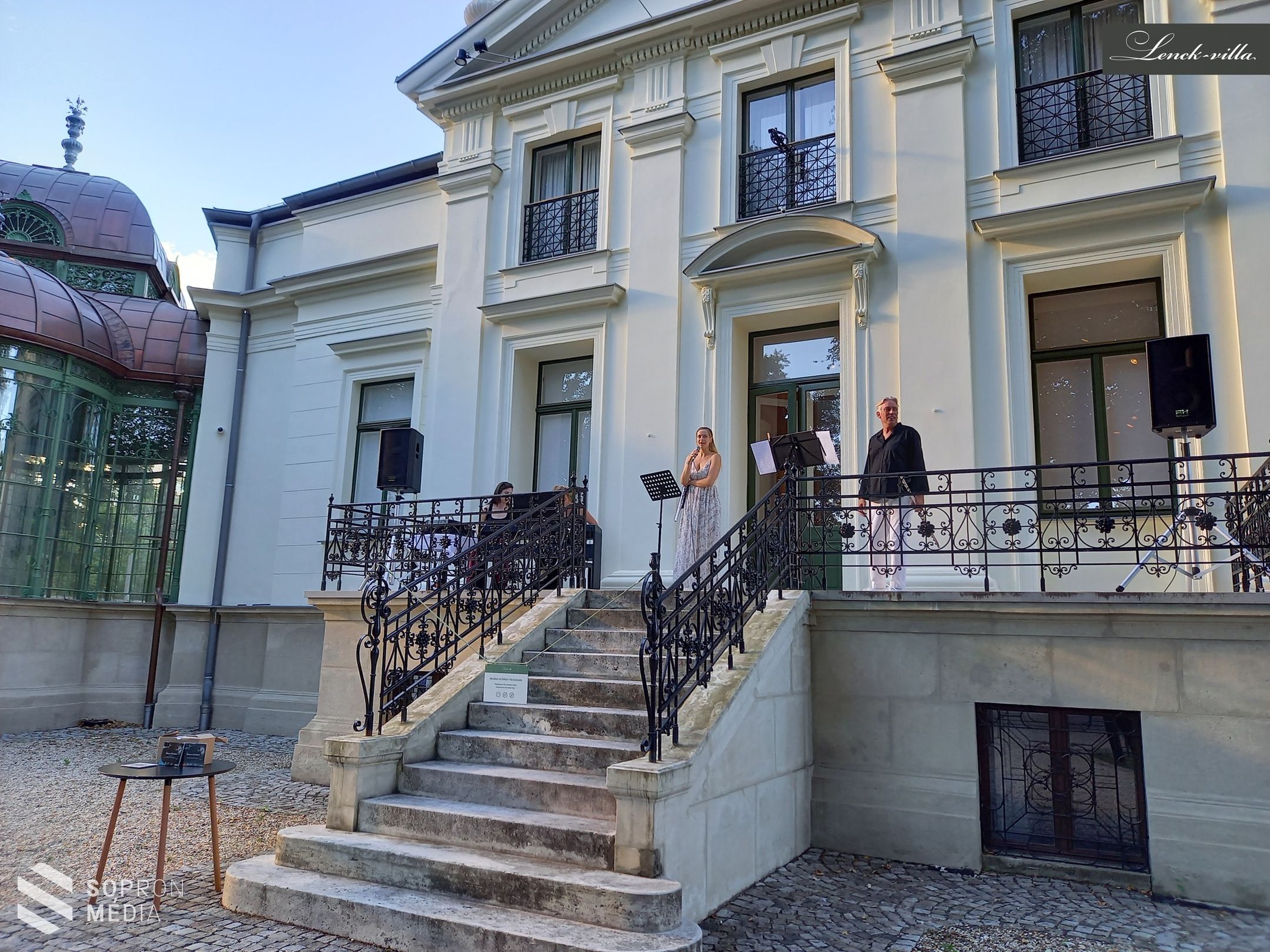 Muzsikáló Múzeum szerdán a Lenck-villában