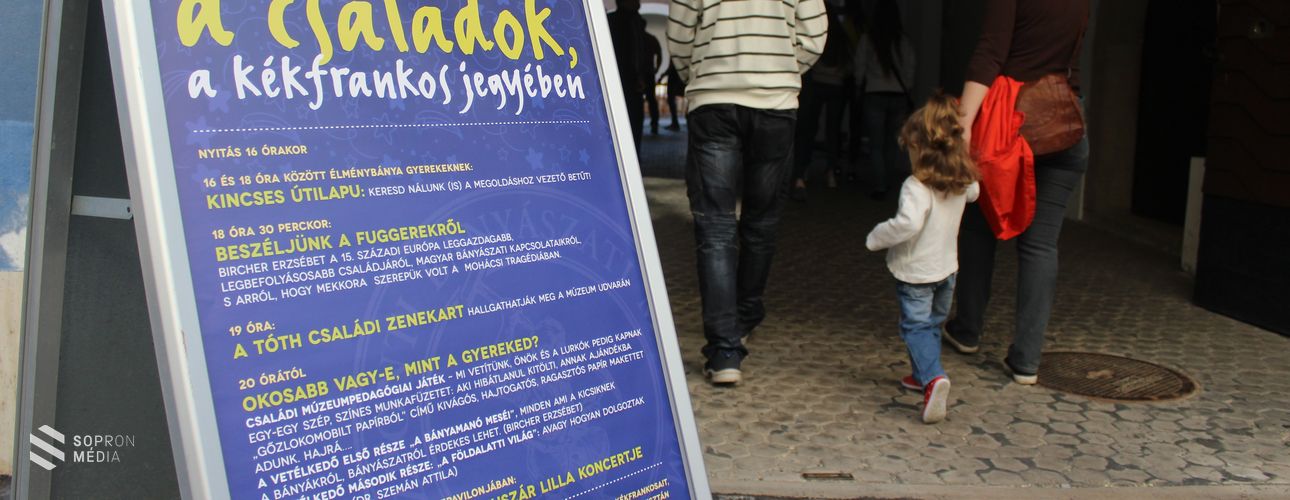 Múzeumokban éjszakázott Sopron 