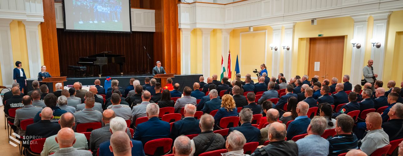 160 éve a város szolgálatában: jubileumát ünnepelte a soproni tűzoltóság