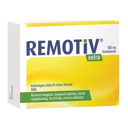 Remotiv extra  500 mg filmtabletta (30x)