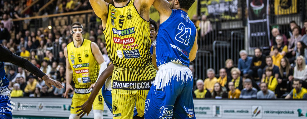 Nem volt esélye a bravúrra a Sopronnak Szombathelyen