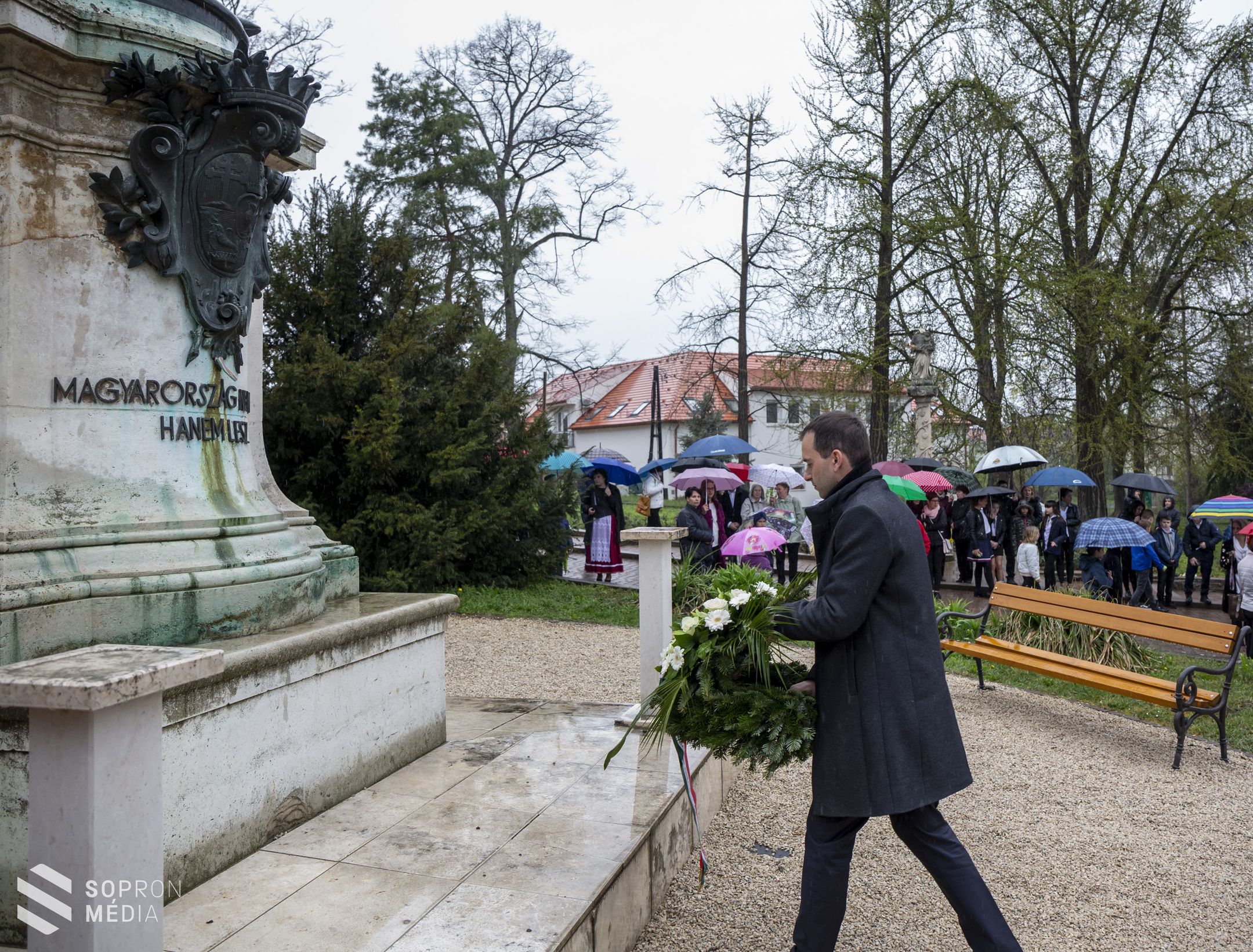 Megemlékezést tartottak Nagycenken