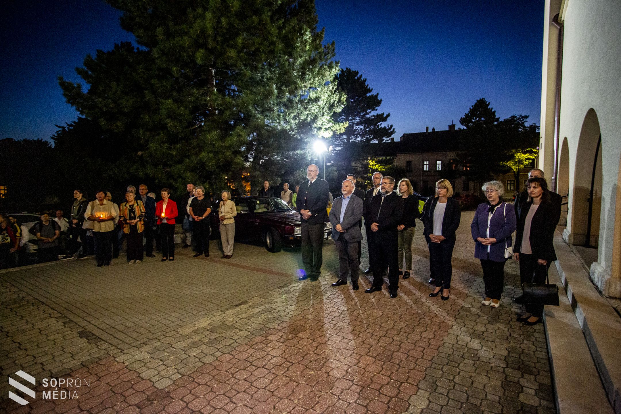 Mécsest gyújtottak a második ágfalvi csata hőseinek emlékére