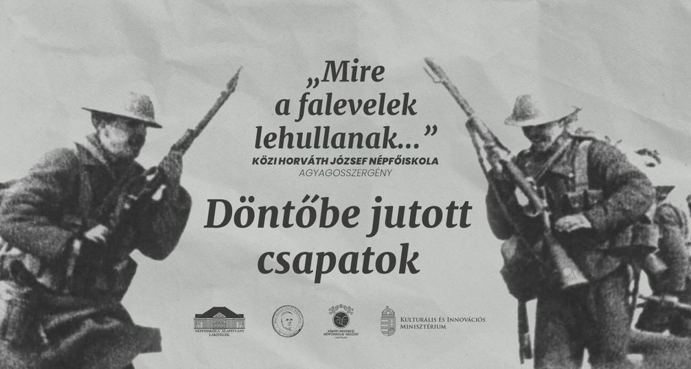 „Mire a falevelek lehullanak…” vetélkedő döntőbe jutott csapatai