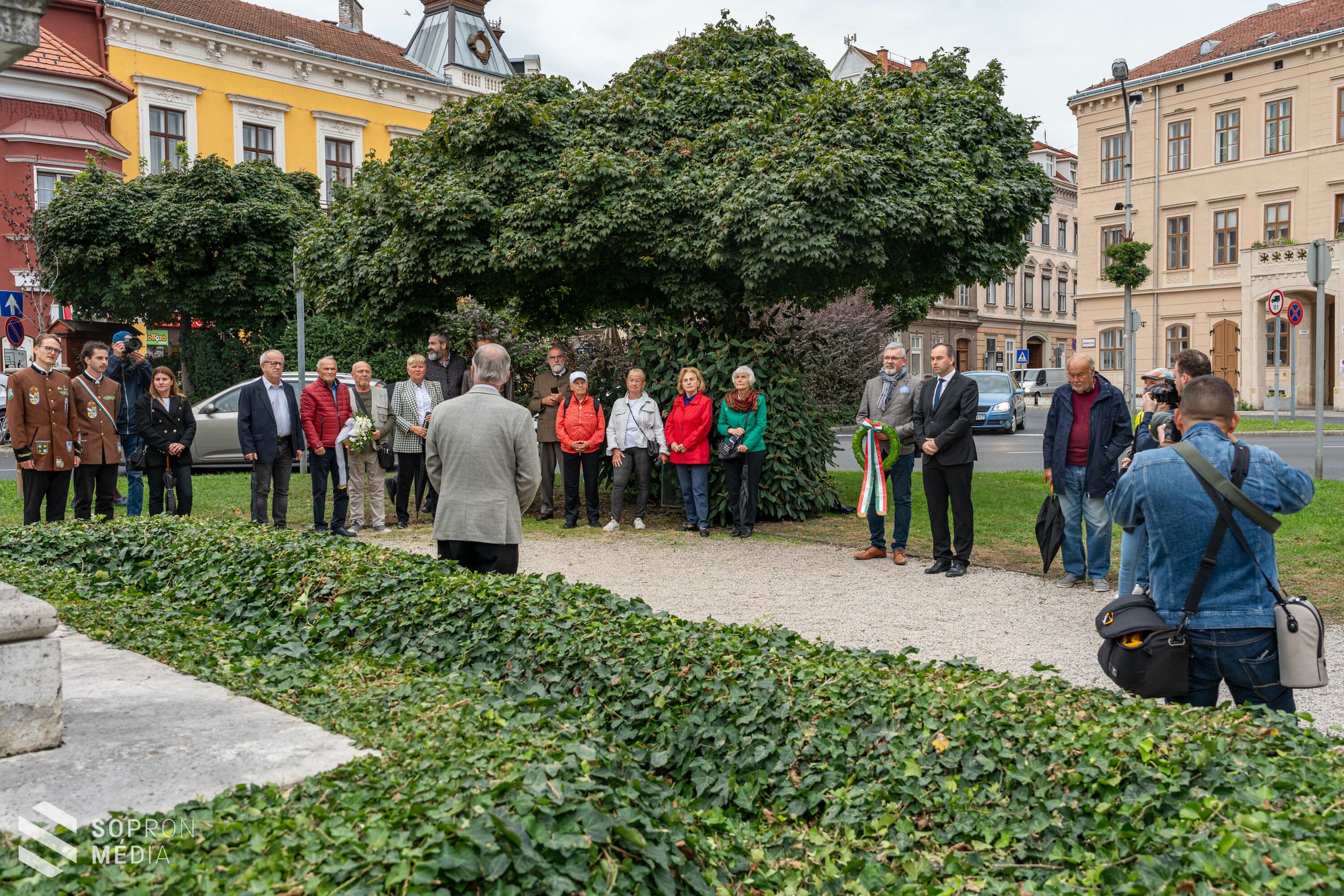 Gróf Széchenyi István születésnapjára emlékeztek Sopronban