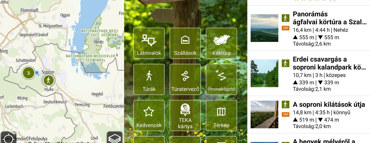 Sikeres a Természetjáró app