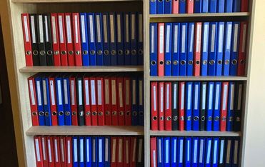 Épület tűzvédelmi dokumentumainak tárolása