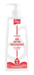 Sába Intim mosakodó női illatmentes (400ml) termék kép