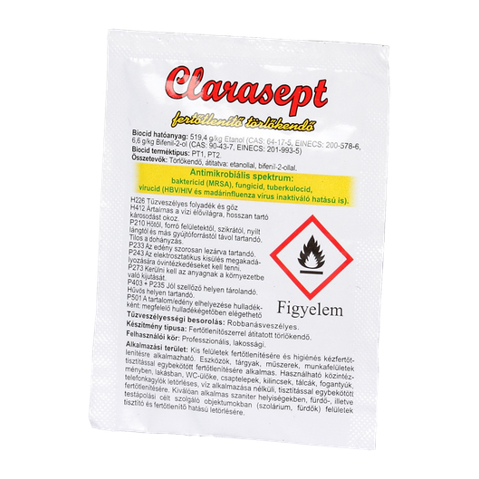 Clarasept törlőkendő (1x)