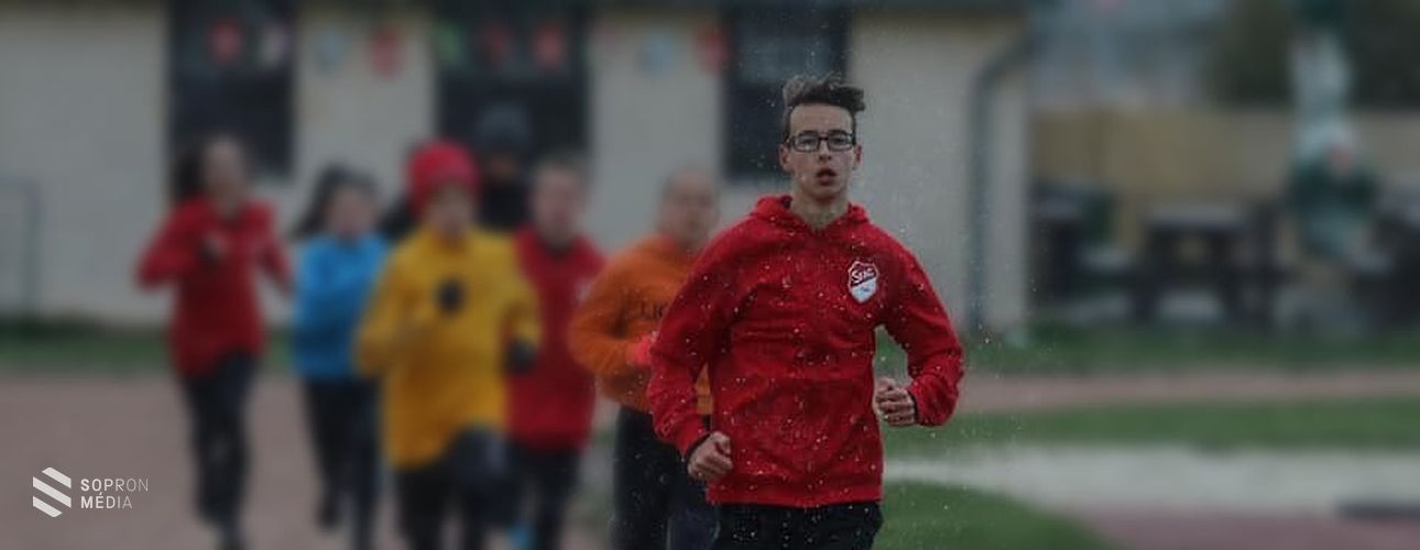 Soproni tehetség az atlétikai válogatottban